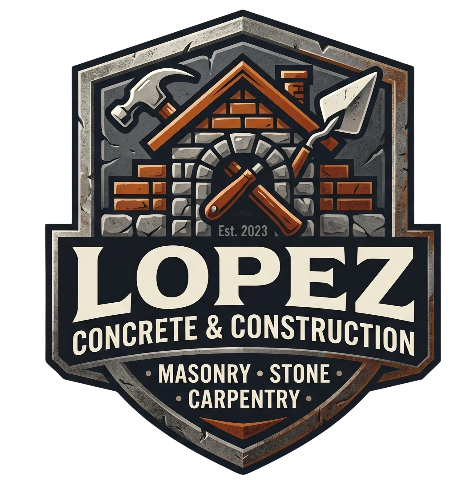 lopez construction pa logo