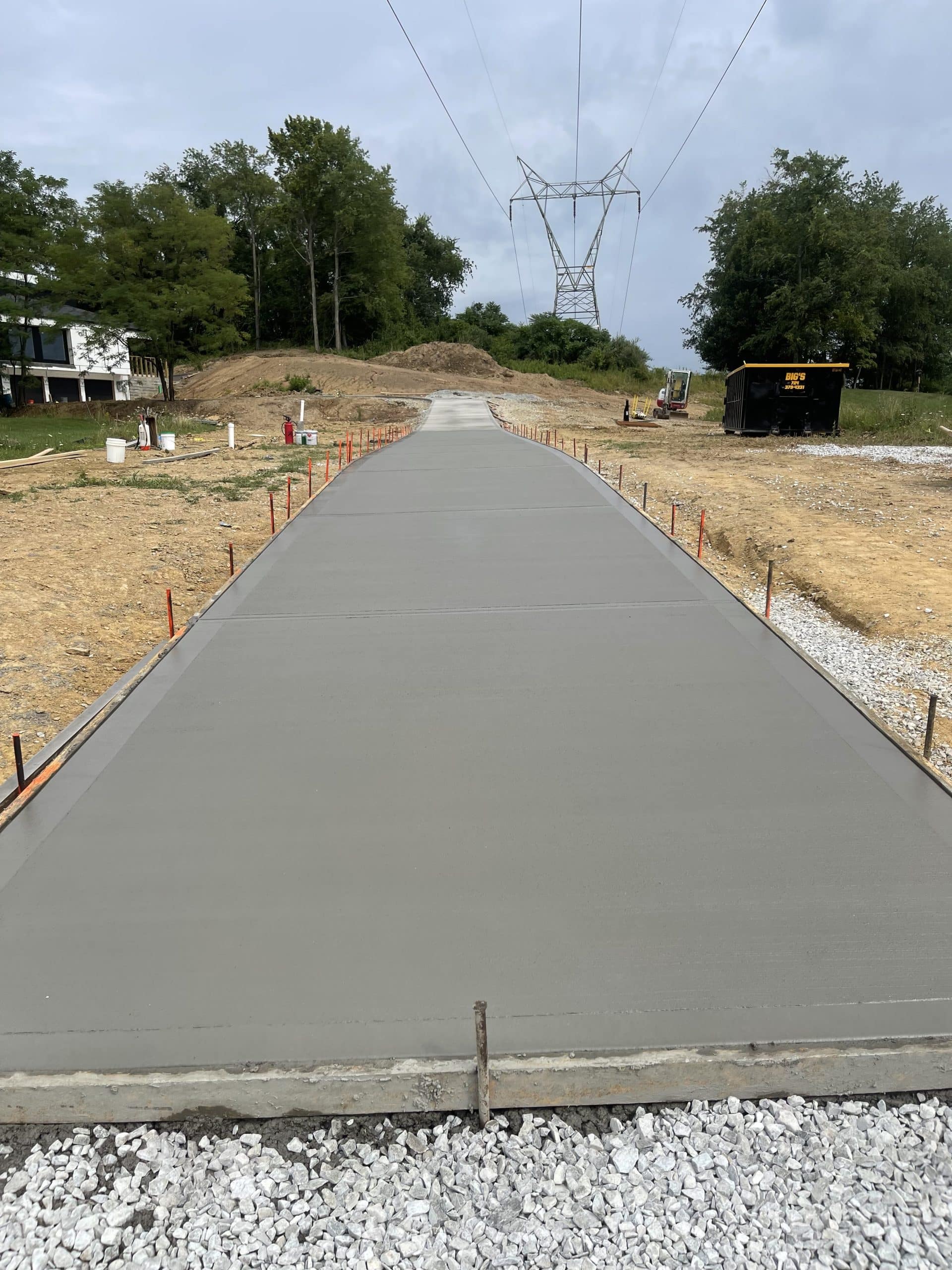 concrete drive way pa